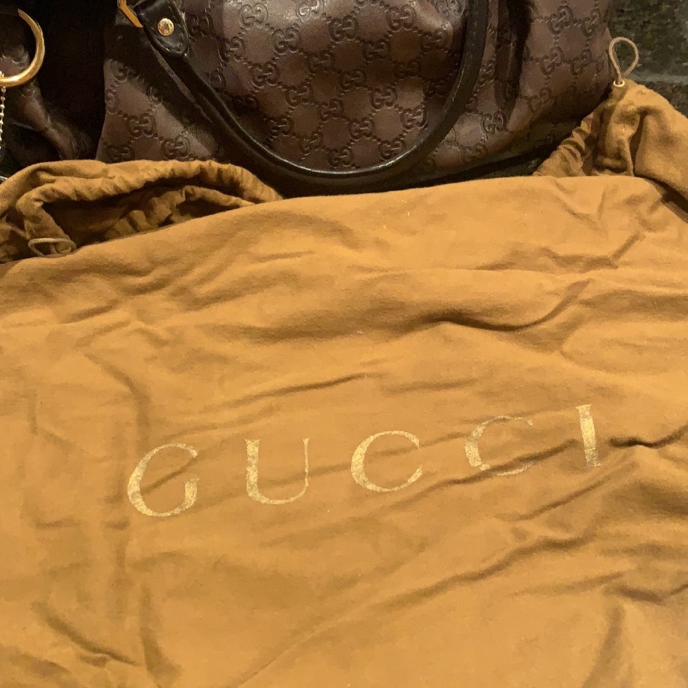 GUCCI Sukey Tote Guccissima Leather XL bag - Picture 14 of 14